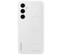 Samsung Coque arrière originale Standing Grip Samsung Galaxy S25 Plus Blanc Blanc