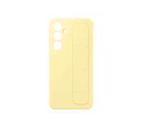 Samsung Coque officielle pour Galaxy S24 FE – silicone, support et lanière – Jaune