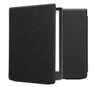 kwmobile Étui Compatible avec Pocketbook InkPad 4 / Color 3 / Color 2 Coque - Étui à Rabat magnétique Tablette eReader Similicuir - Noir