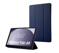 Coque avec rabat Smart pour Samsung Galaxy Tab A9 Couleur bleue