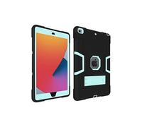 Coque avec Spécial enfant Noir et turquoise pour iPad 2021 2020 et 2019 10.2