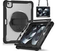 Coque avec Support pour iPad Air 4e-5e Gén. 10,9″ 2020/2022, Noir