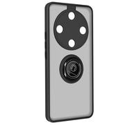 Coque - AVIZAR - Honor Magic 6 Lite 5G - Bague Métallique - Support Vidéo - Noir