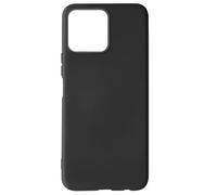 Coque et étui téléphone mobile AVIZAR Coque pour Honor X8 Silicone Semi-rigide Finition Soft-touch Fine Noir