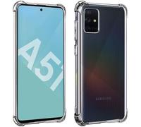 Coque - AVIZAR - Samsung Galaxy A51 - Silicone Flexible - Transparent - Protection Chocs