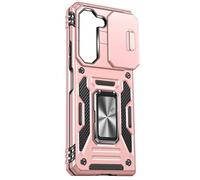 Coque pour Samsung Galaxy Z Fold 5 Antichoc Cache Caméra Bague Support Rose Gold