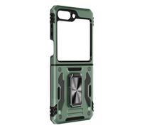 Coque Bague pour Samsung Z Flip Bumper Antichoc Vert