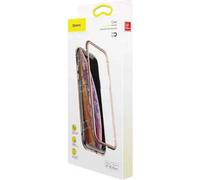 Coque Baseus pour iPhone Xs Max, protection à 360 degrés, avec cadre en métal