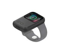 Coque Batterie Induction pour Watch 44mm et 45mm Silicone Autonomie 15h Noir