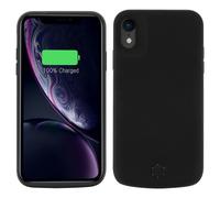 Coque Batterie iPhone XR Batterie intégrée 5000mAh Indicateur LED - Noir