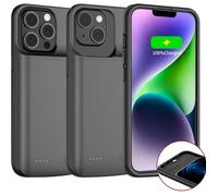 Coque Batterie Pour Iphone 14/14 Pro/13/13 Pro(6.1 Pouces) 7000Mah Rechargeable Batterie Externe Puissante Power Bank Charge[YP594]