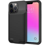 Coque Batterie Pour Iphone 15 Pro[10000Mah] Rechargeable Chargeur Batterie Externe Mince Power Bank Portable Étui Batteri[PP244]