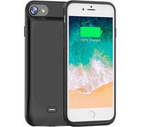 Coque Batterie Pour Iphone Se 2022/Se 2020/8/7/6/6S (4.7 Pouces) 6600Mah Rechargeable Batterie Externe Puissante Power Bank Chargeur Portable Étui Housse Batterie De Secours Coques[BAT950612]