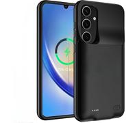 Coque Batterie pour Samsung Galaxy A34 (7000mAh) Boîtier de Chargement Rechargeable, Boîtier de Batterie Portable pour Samsung Galaxy A34 Batterie d'extension Groupe d'alimentation de Chargeur
