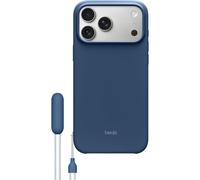 Coque BEATS iPhone 17 Pro Max Magsafe stand bleu