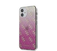 Coque Guess en TPU rigide pour Apple iPhone 12 mini 5,4 - rose