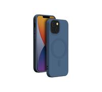 - Coque de protection pour téléphone portable - compatibilité avec MagSafe - silicone - bleu - pour Apple iPhone 14 Plus