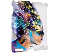Coque Blanche Diamants Avec Pierre Swarovski Pour Apple Ipad 4 3 2