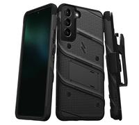 Zizo Coque Blindé Galaxy S22 Plus avec Support et Verre Trempé Ultra Résistant