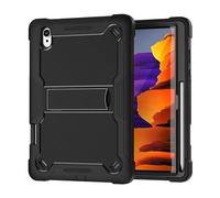 Coque blindée Antichoc for Tablette, Compatible avec Samsung Galaxy Tab S11, 11 Pouces 2025, avec Support réglable en PC(Black)