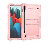 Coque Blindée En Silicone Avec Support Antichoc, Étui Pour Samsung Galaxy Tab A 10.1 A8 10.5 Galaxy Tab S7 S8 Plus 12.4 11 S6 Rapduty-Taba8 10.5 X200 X205-Rose