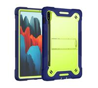 Coque Blindée En Silicone Avec Support Antichoc, Étui Pour Samsung Galaxy Tab A 10.1 A8 10.5 Galaxy Tab S7 S8 Plus 12.4 11 S6 Rapduty-Taba8 10.5 X200 X205-Bleu Vert