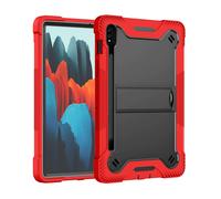 Coque Blindée En Silicone Avec Support Antichoc, Étui Pour Samsung Galaxy Tab A 10.1 A8 10.5 Galaxy Tab S7 S8 Plus 12.4 11 S6 Rapduty-Taba8 10.5 X200 X205-Rouge Noir