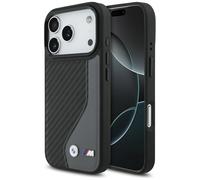CG Mobile BMW M Logo Carbone Compatible avec Mag Safe Coque pour iPhone 17 Pro (Anthracite)