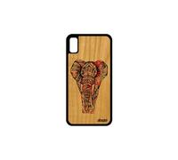 Coque bois iPhone XR silicone elephant pastel 128 Go pas cher homme tribal iPhone XR