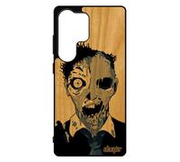 Coque Bois Pour Galaxy S25 Ultra Silicone Zombie Mort Vivant Bleu Antichoc Personnalis¿ Apocalypse Fantome Pas Cher Fr¿Ne De Pour Samsung