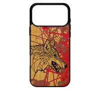Coque Bois Pour Iphone 17 Pro Max Silicone Loup Azteque Animal Housse Smartphone Femme Chien Rose Predateur Ethnique Nature De
