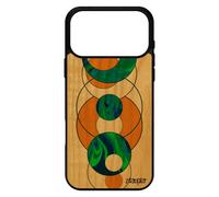 Coque Bois Pour Iphone 17 Pro Max Silicone Marbre Noir Housse Moderne Fr¿Ne Design Motif Granite Fond Geometrique Artisanal Matiere