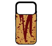 Coque Bois Pour Iphone 17 Pro Silicone Signe Du Zodiaque Belier Rouge Homme Unique Dessin 4g Tache D'encre Ascendant Astrologique