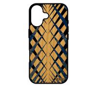 Coque Bois Pour Iphone 17 Silicone Design Carreau Gel Telephone Original Fr¿Ne Geometrie Tartan Etui Motif Effet Carre 4g Case Fond