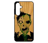 Coque Bois S24 Fe Silicone Zombie Etui Gore Homme Vert Mort Vivant Epouvante Apocalypse Original Personnalis¿ Case De Pour Samsung Galaxy
