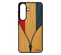 Coque Bois S26+ Plus Silicone Drapeau Pays Bas Hollande hollandais Pas Cher Football Foot Coupe du Monde jo Basket de pour Samsung Galaxy