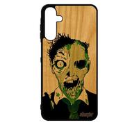 Coque Bois Samsung A15 4g 5g Silicone Zombie Mort Vivant Epouvante Vert Halloween Gore 4g Etui Case Apocalypse Made In France Galaxy