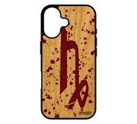 Coque Bois Signe Du Zodiaque Capricorne Pour Iphone 17 Silicone De Protection Rouge Souple Rigide Dessin Tache D'encre Astrologique