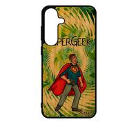 Coque Bois Silicone Pour Galaxy S25+ Plus Super Geek Gamer Heros Jeux Video Nerd Tpu Texte Bd Humour Comique Portable Motif Etui Pour Samsung