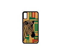 Coque bois zebre iPhone XS silicone mobile cadeau d'anniversaire 256 Go de iPhone XS