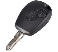 Coque Boitier Clé Plip Telecommande pour Renault Clio 3, Twingo 2, Master 3, Kangoo 2, Trafic et Modus Lame Plate