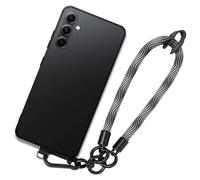 Coque Braclet Pour Samsung Galaxy A14 4g/5g, Protection Antichoc Silicone Liquide Avec Bracelet Gris Amovible - E.F.Connection