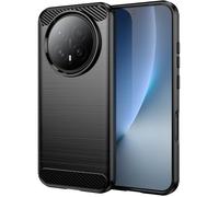 Coque brossée noire Honor Magic 8 Lite 5G / Magic8 Lite Carbon Fiber Antichoc protection cover case