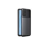 Coque brossée noire pour Samsung Galaxy A52 4G / A52 5G / A52s Carbon Antichoc