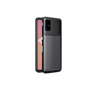 Coque brossée noire Samsung Galaxy A71 / A71 5G NEW Carbon Fiber Antichoc - Accessoires Pochette Nouvel Galaxy A71 2020
