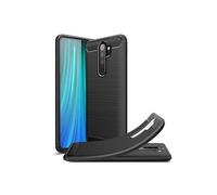 Coque brossée noire Xiaomi Redmi Note 8 PRO pouces Carbon Fiber Antichoc - Accessoires Pochette Case Nouvel Redmi Note 8 PRO 2019