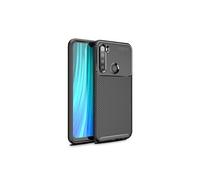Coque brossée noire Xiaomi Redmi Note 8T NEW Carbon Fiber Antichoc - Accessoires Pochette Case Nouvel Redmi Note 8T 2019