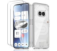 Coque Bumper Anti-Choc Grade Militaire Pour Nothing Phone 2a + 2 Protections Écran En Verre Trempé - Anti-Rayures, Anti-Jaunissement, Film Sans Bulles