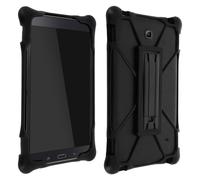 Coque Bumper Antichoc Universelle Noir Tablette 7 à 9 pouces - Béquille Support