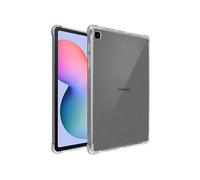 Avizar Coque Bumper pour Galaxy Tab S6 Lite – Silicone souple, coins renforcés – Transparent